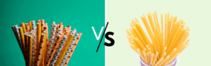 Pasta Straw VS Paper Straw